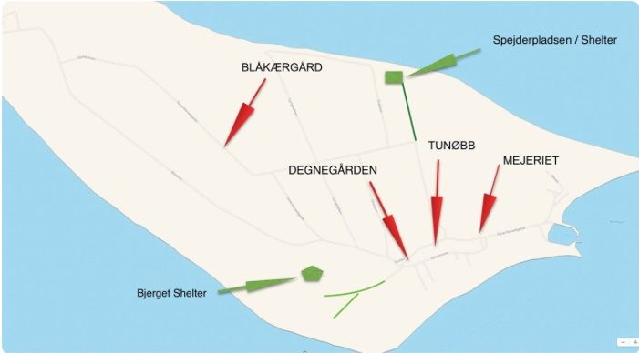 Sheltere geografisk.